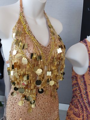 Bugle Bead Dropper Trim