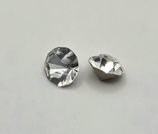 10 Gross (1440) Crystal Clear Pointback Rhinestones - Image 2